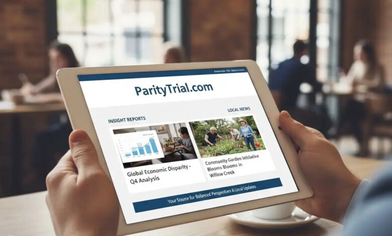paritytrial.com - insight reports & local news